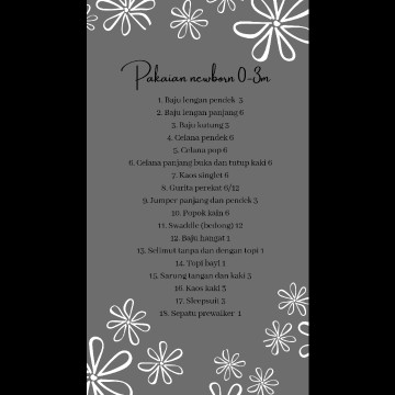 Persiapan Menyambut Baby