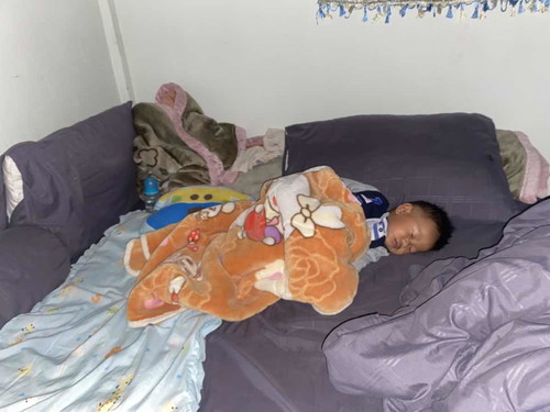 ลูกหายใจไม่ค่อยออกตอนกลางคืนแต่ไม่มีน้ำมูก