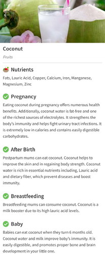 coconut water