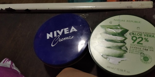 aloe vera && nivea creme