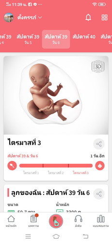 พุ่งนี้ครบกำหนดคลอด