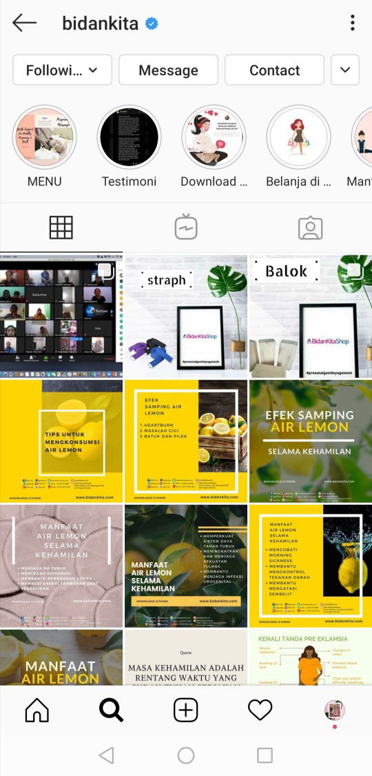 AKUN IG, BUMIL WAJIB KEPOIN
