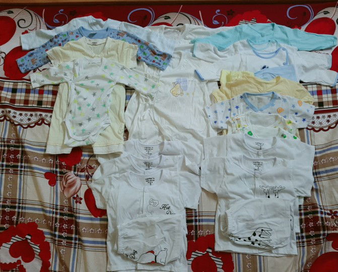 chuẩn bị đồ chào đón con