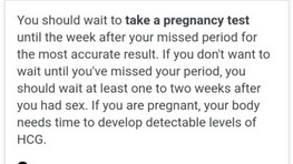 Pregnancy Test