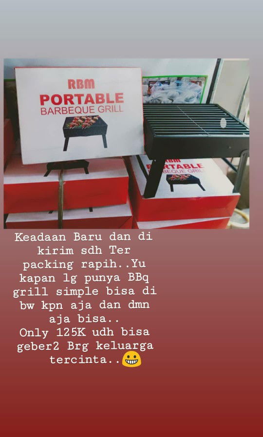 jual BBQ portabble