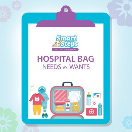 Hospital Bag Essentials (from Smart Steps)