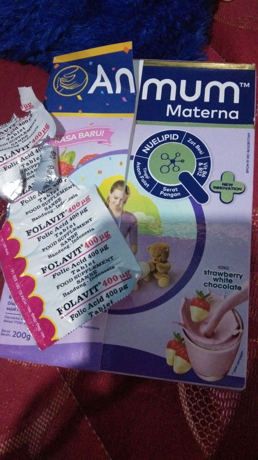 susu bumil dan folavit