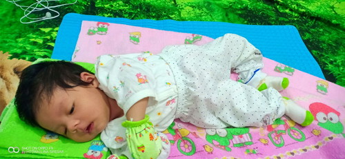 bun saya mau tanya apa bisa 2 bulan 5 hari.bayi bisa telungkup