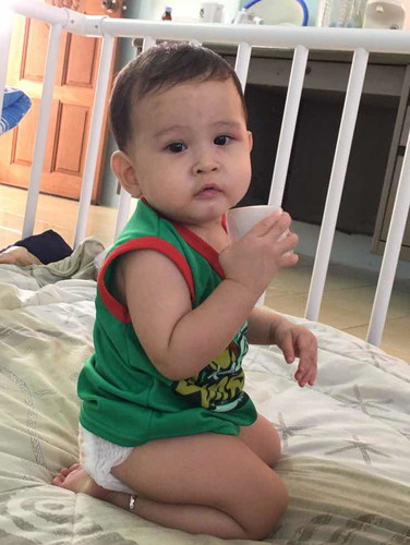 จะ9เดือนน้องยัง ตัวน้อยๆอยู่เลย