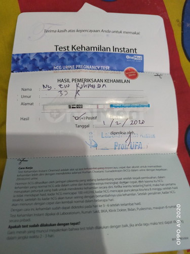 positif hamil tapi belum keliatan janin setelah di USG