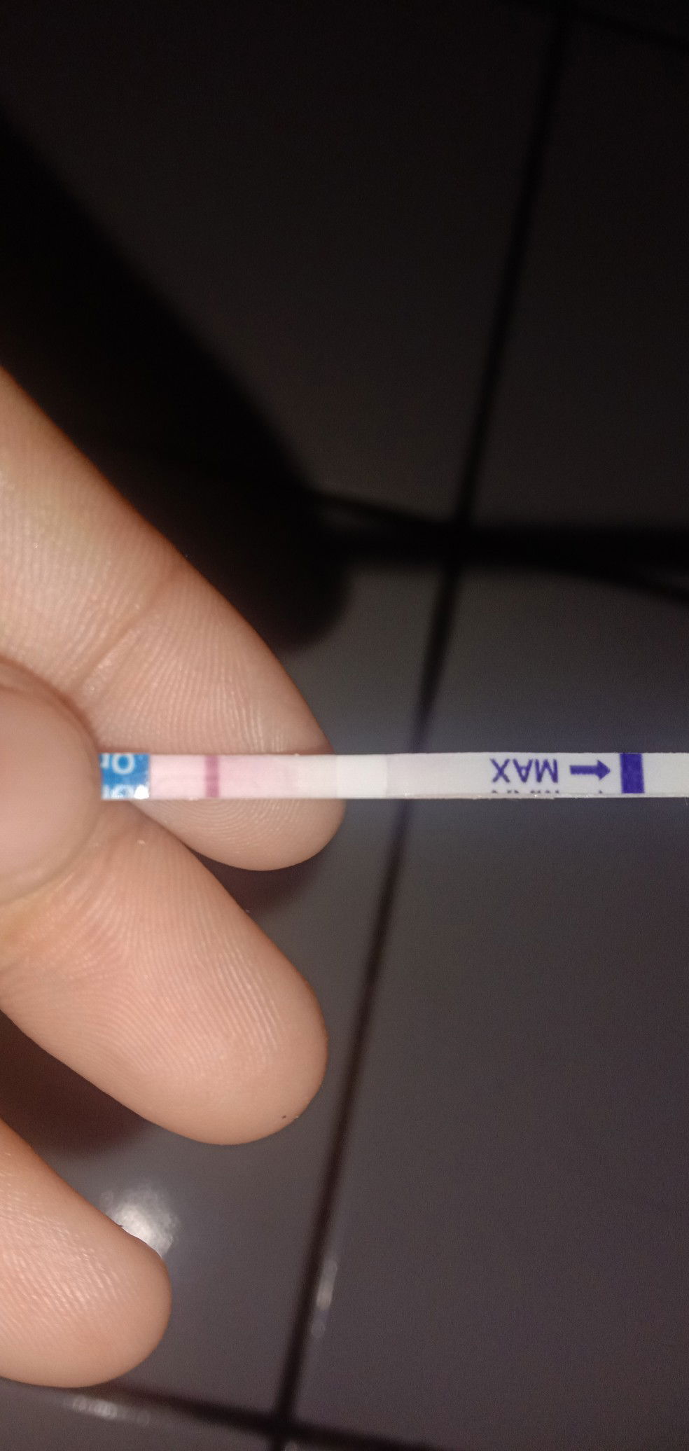 terlihat samar test packnya