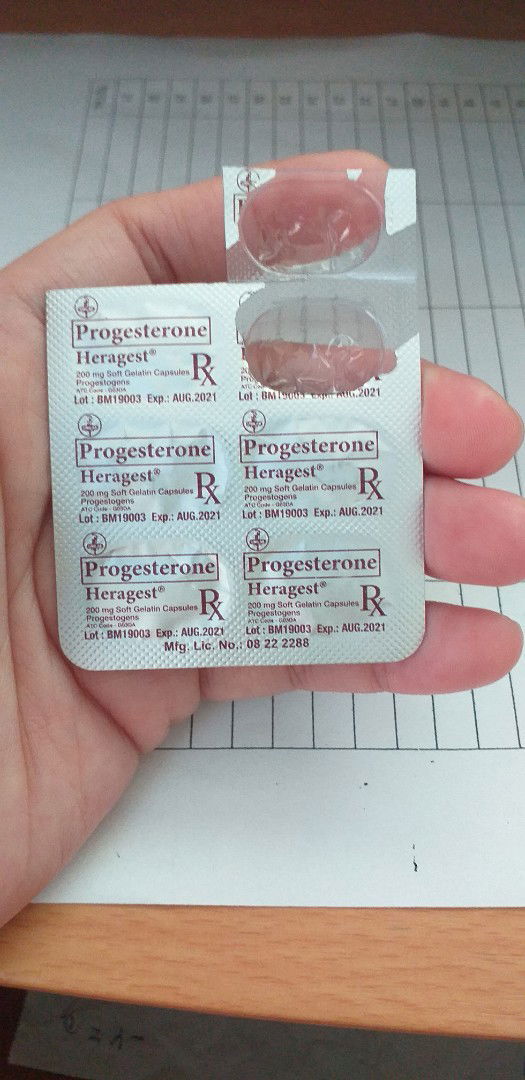 Heragest (progesterone)