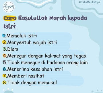 Beritahu Suami Anda Apa Yang Harus mereka Lakukan Ketika sedang Marah kepada Anda Bunda....