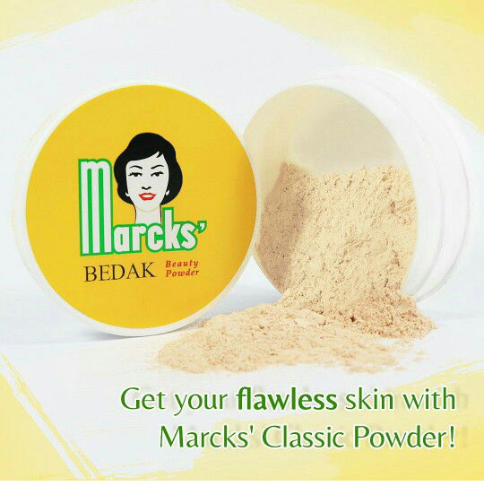 bedak tabur Marcks Klasik (besar) amankah untuk bumil?