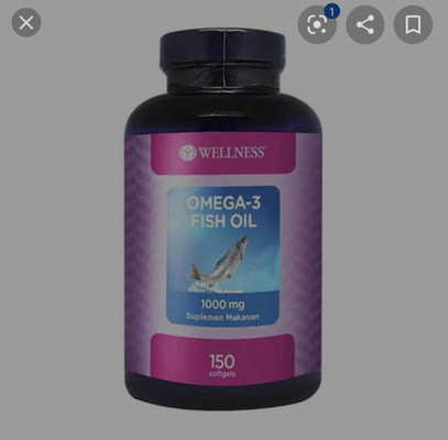 wellness omega 3 fish oil 1000mg