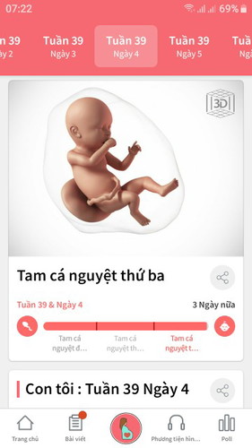 mong cơn đau đẻ
