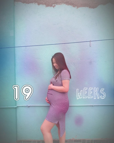 19 weeks belly
