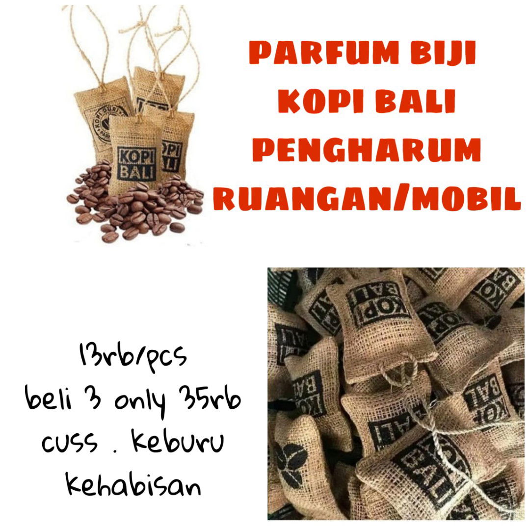 Jual Beli Kopi Bali pengharum ruangan/mobil