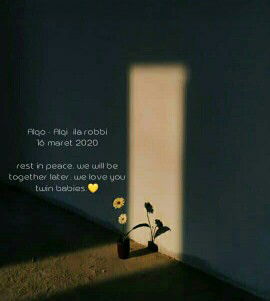 dede kembarku pergi kelangit :")