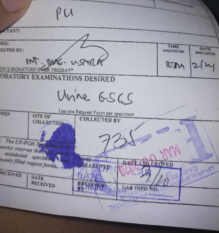 Urine GSCS