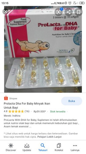 minyak ikan bayi