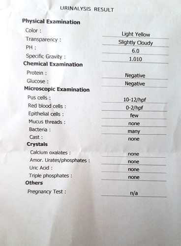 My UTI po ba?