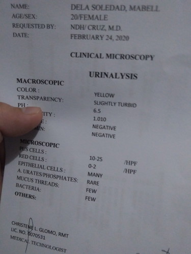 Urinalysis