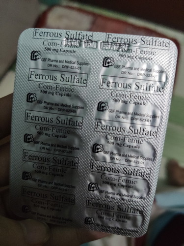 Ferrous sulfate