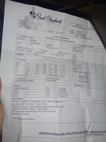 ultrasound result