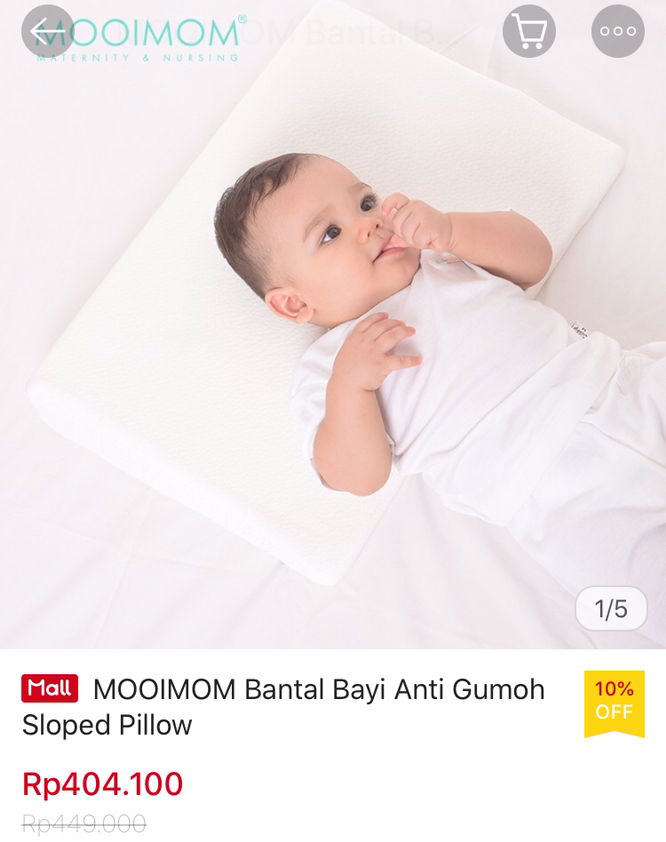 JUAL BANTAL BAYI MOOIMOM-Bekas