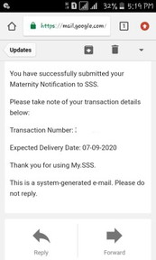 SSS Maternity