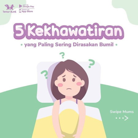 5 Kekhawatiran bumil