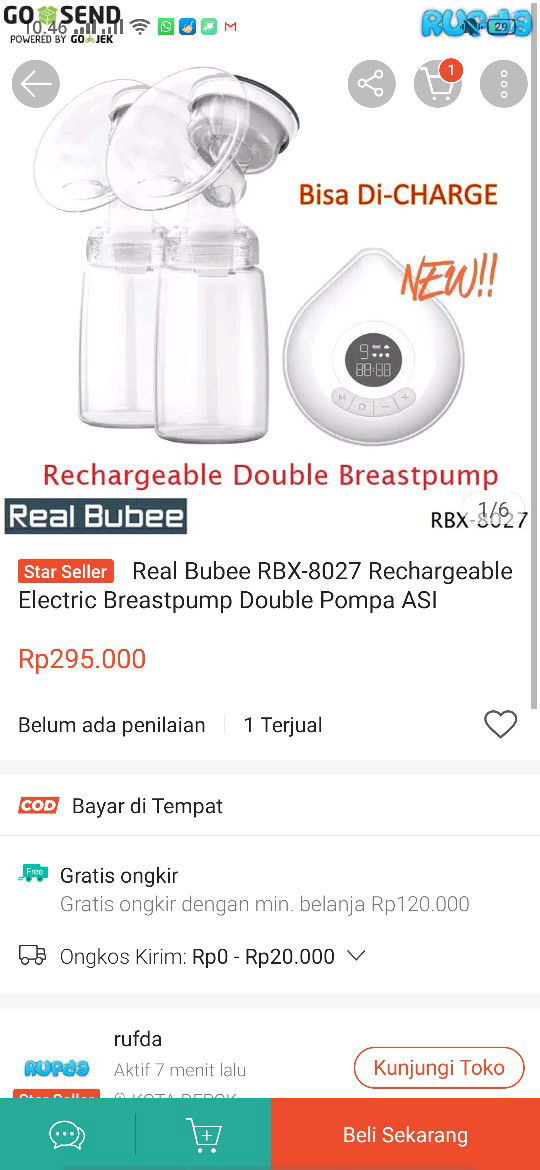 pompa electric real bubbe..