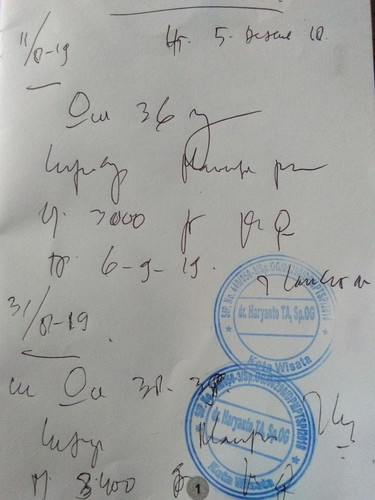 Ga ngerti tulisan dokter