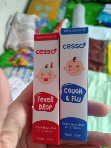 bayi demam,rewel,flu