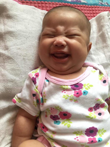 Happy baby