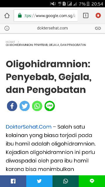 plasenta previa dan oligohidramnion