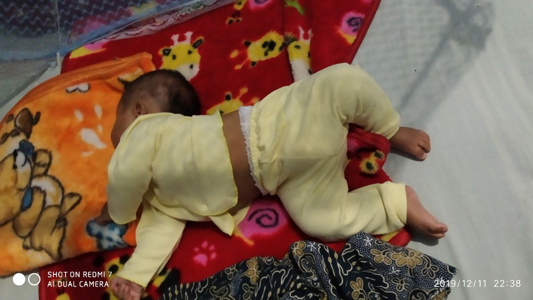 tidurnya kyak penari balet ?