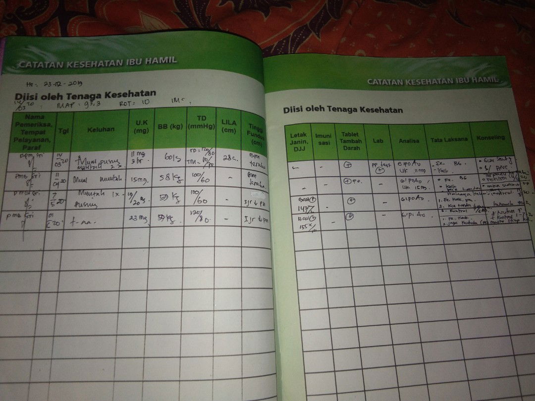 berat badan tidak bertambah