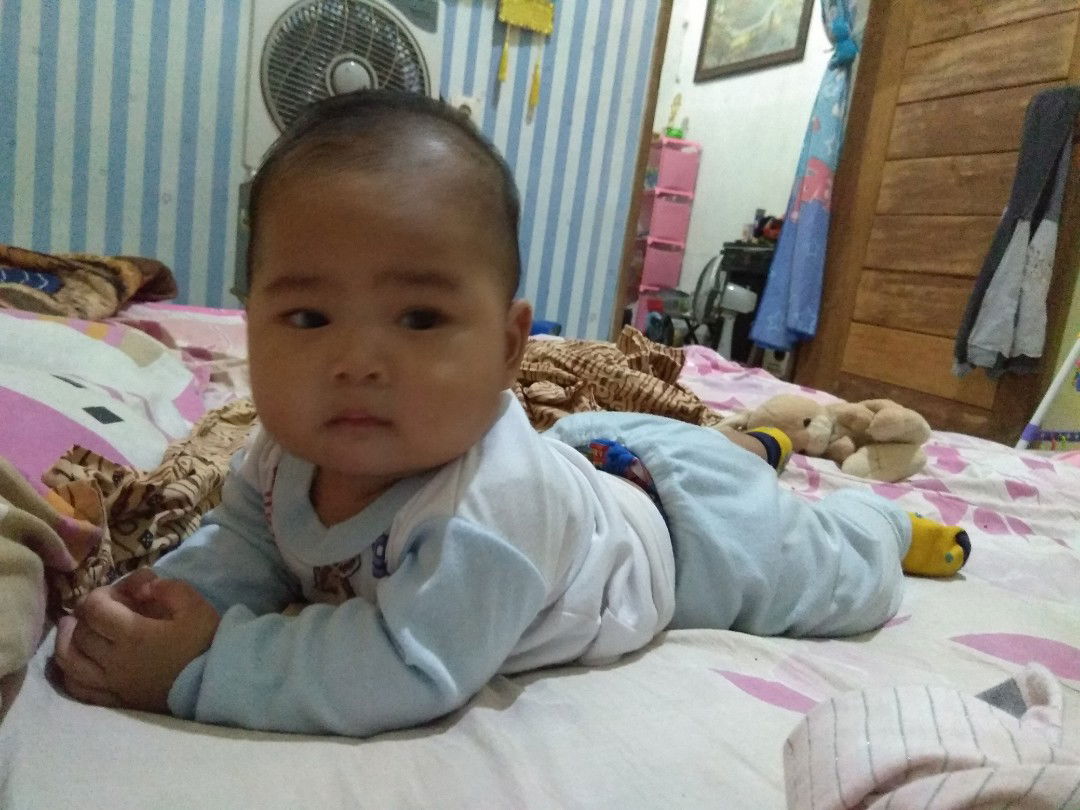 Sii kecil ku gak betah kalo mulai berkeringat