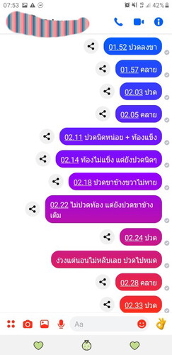 แบบนี้ปวดเตือนหรือปวดจริง