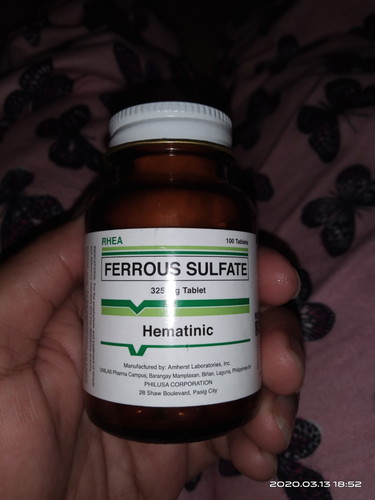 Ferrous sulfate