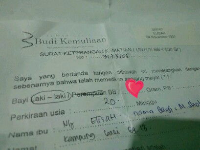 Mohon maaf bunda aku lagi kangen anak surga???