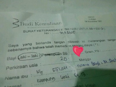 Mohon maaf bunda aku lagi kangen anak surga???