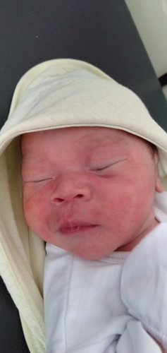 thanks god nakaraos na din ako welcome baby Carl Ethan,