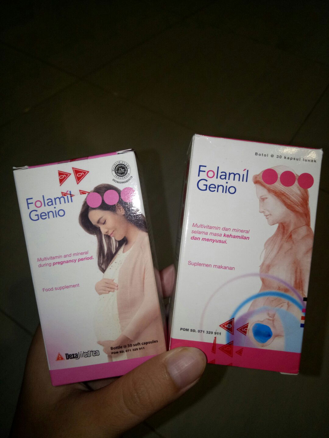 kemasan vitamin polamil genio