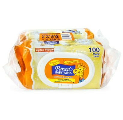 Pureen Wet Tissue ( Orange Colour)