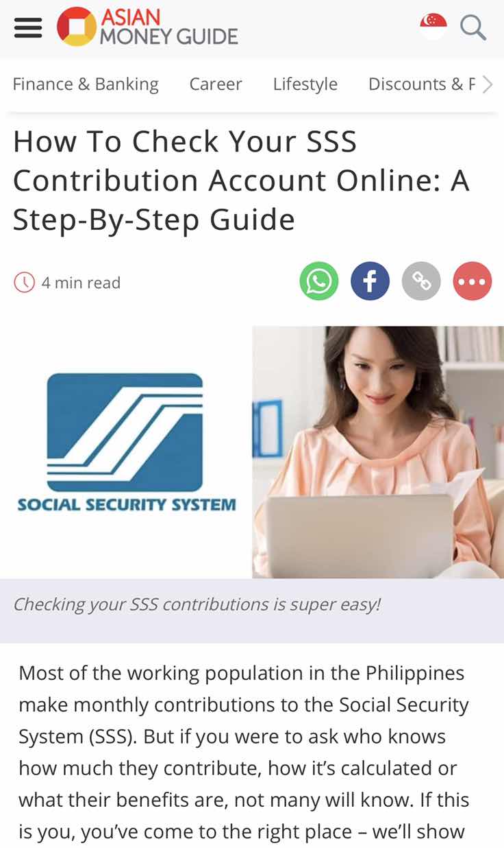 Na-try niyo na ba i-check online?