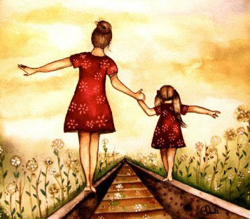 Sharing Our Mother&Daughter Twinning Moments