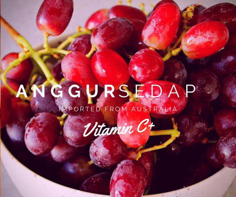 Anggur TANPA BIJI, Bagus Untuk Anak-anak